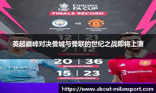 英超巅峰对决曼城与曼联的世纪之战即将上演